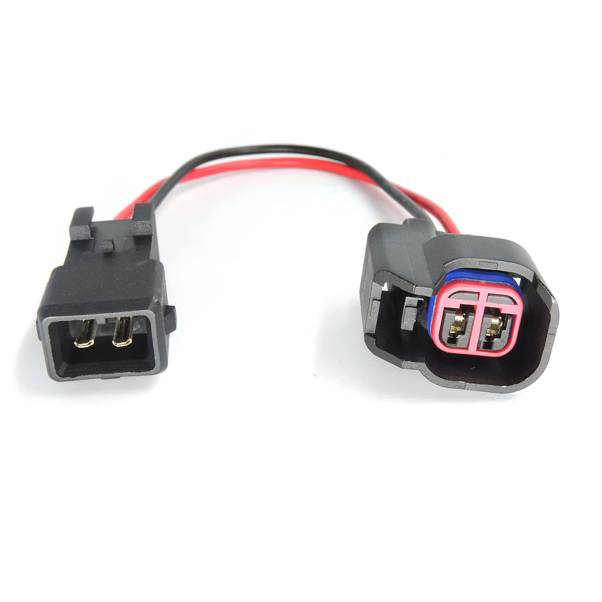 HiSport Injector Adaptors Plugs Connectors EV6 to EV1 Harness PnP Adapter Wiring Harness for Fuel Injector adapter 4Pcs - HiSport