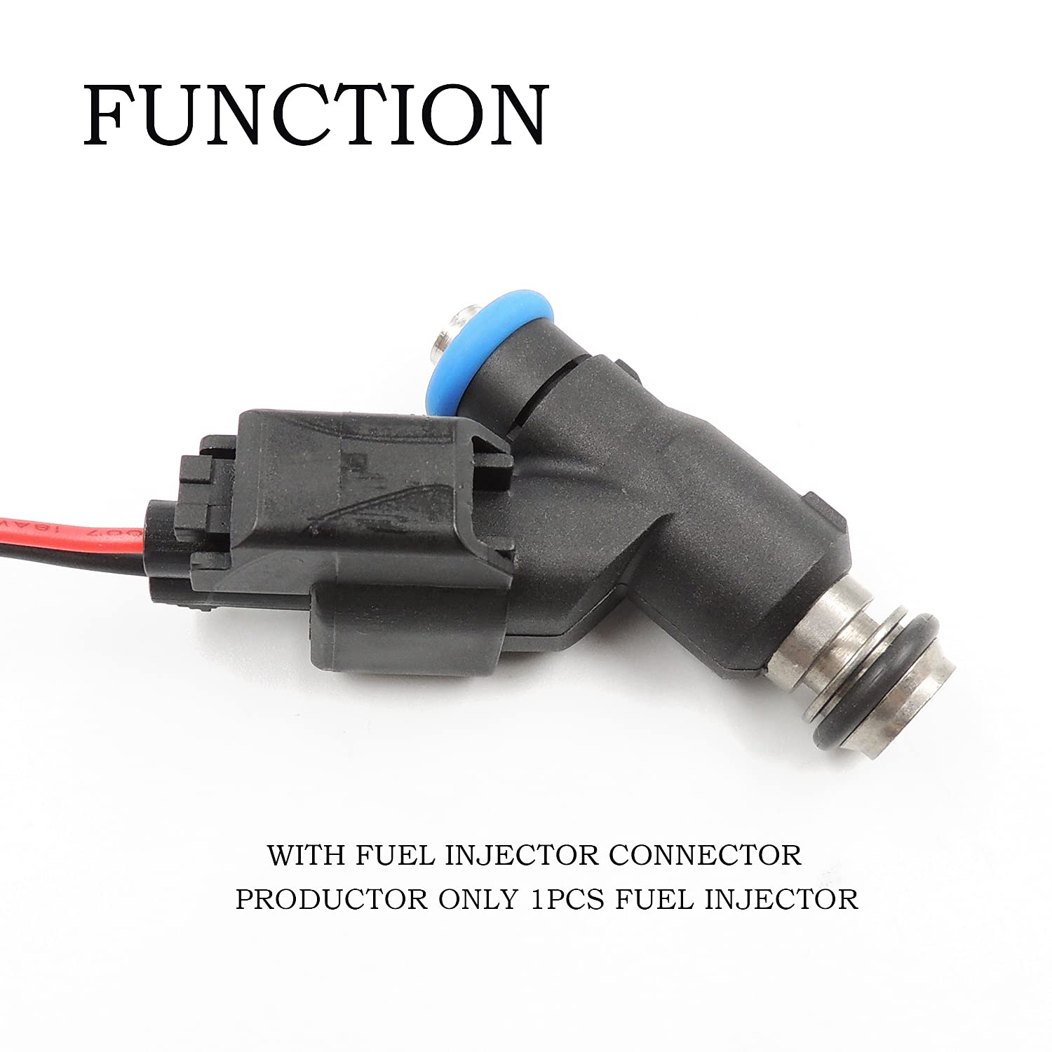 HiSport Fuel Injector 96487553 Compatible with Chevy Aveo 1.6L 2006-2007-2008 Replaces 832-11197 1 PCS - HiSport