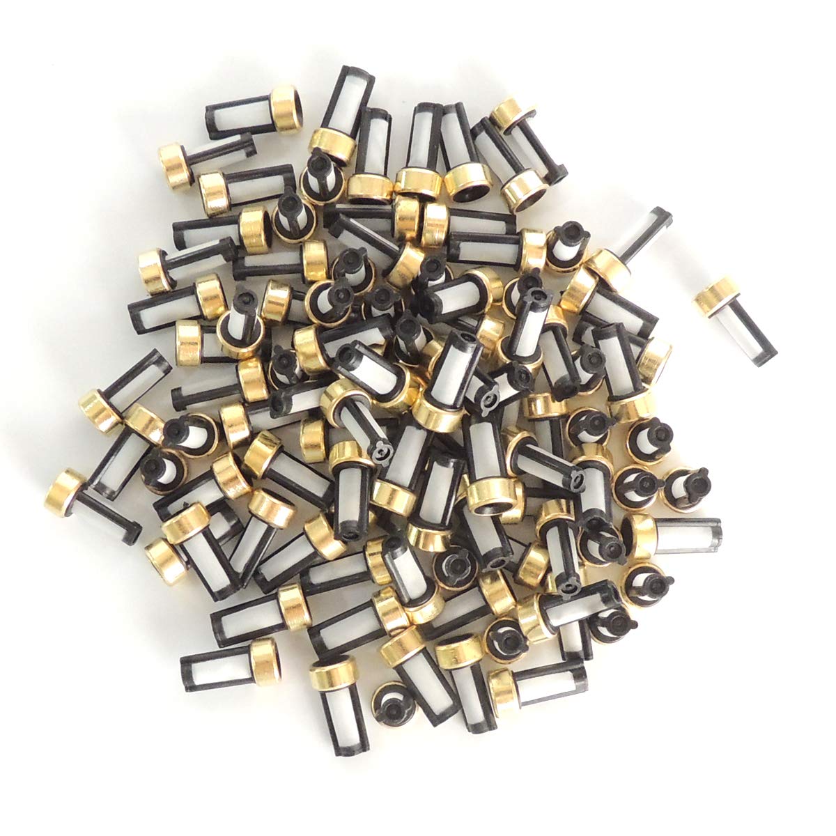 HiSport Fuel Injector Rebuild Service Repair Kits - O rings, Spacers, Pintle Caps, Micro Basket Filters + Removal Tool (100set/box)