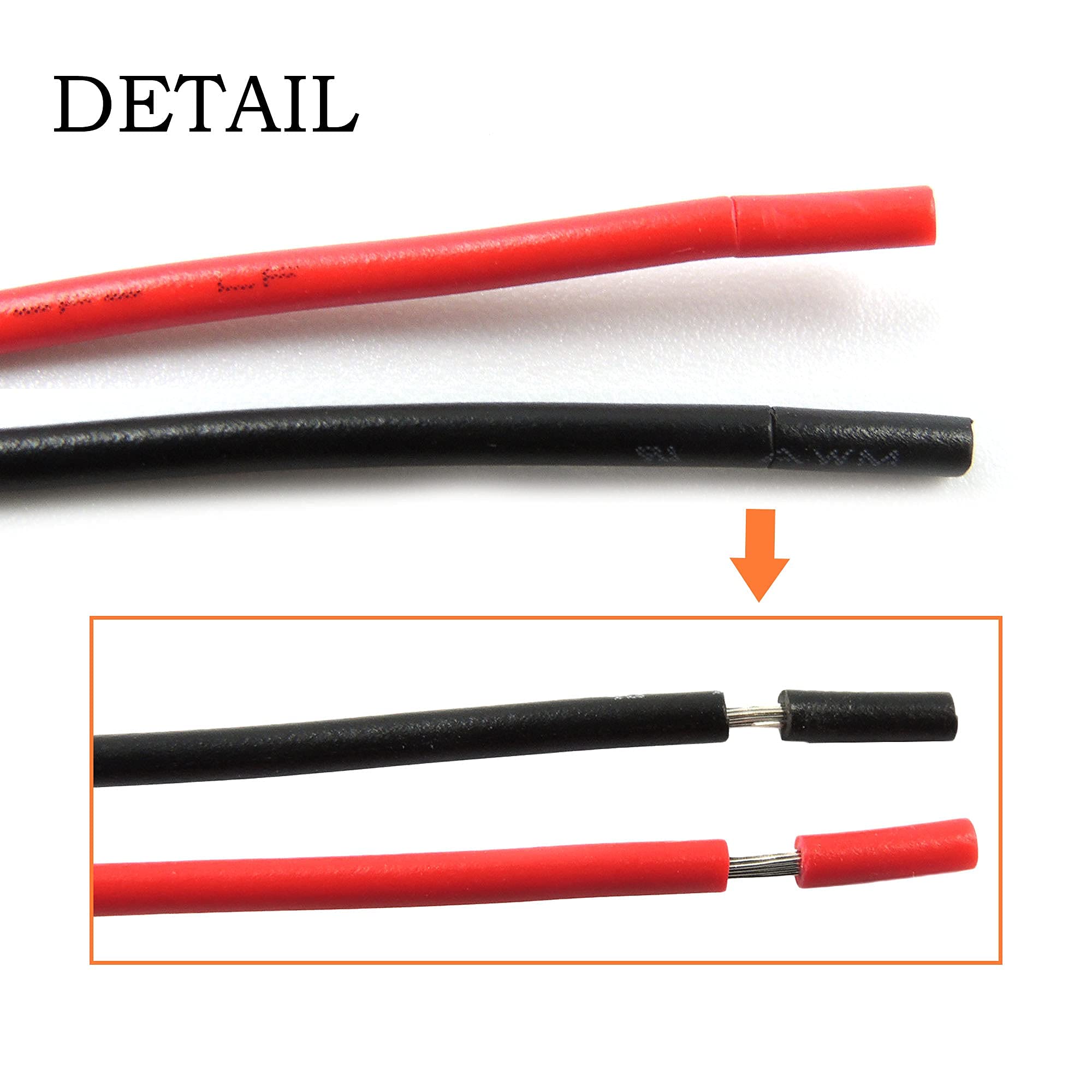 HiSport Fuel Injector Connector Harness Plug EV1 EV6 EV14 Compatible with Toyota DENSO (Pack of 6) - HiSport