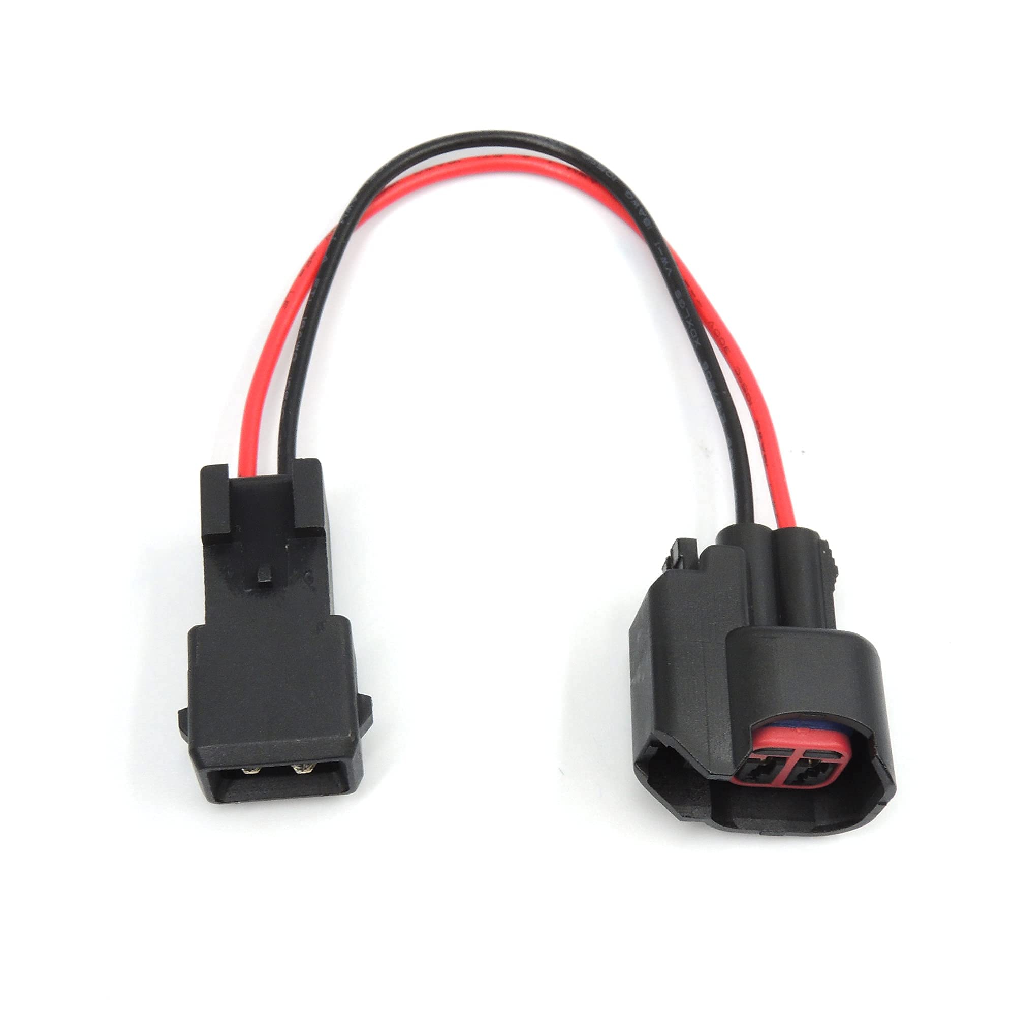 HiSport Injector Adaptors Plugs Connectors EV6 to EV1 Harness PnP Adapter Wiring Harness for Fuel Injector adapter 4Pcs - HiSport