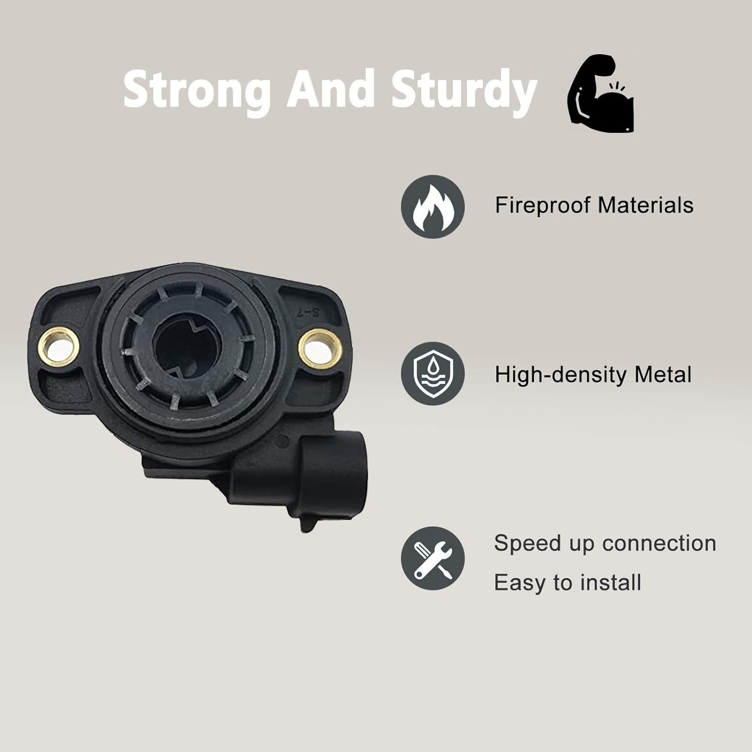 MC1414 Throttle Position Sensor(TPS)Compatible with 2001-2005 Harley Davidson FXSTDI Softail Duce - HiSport