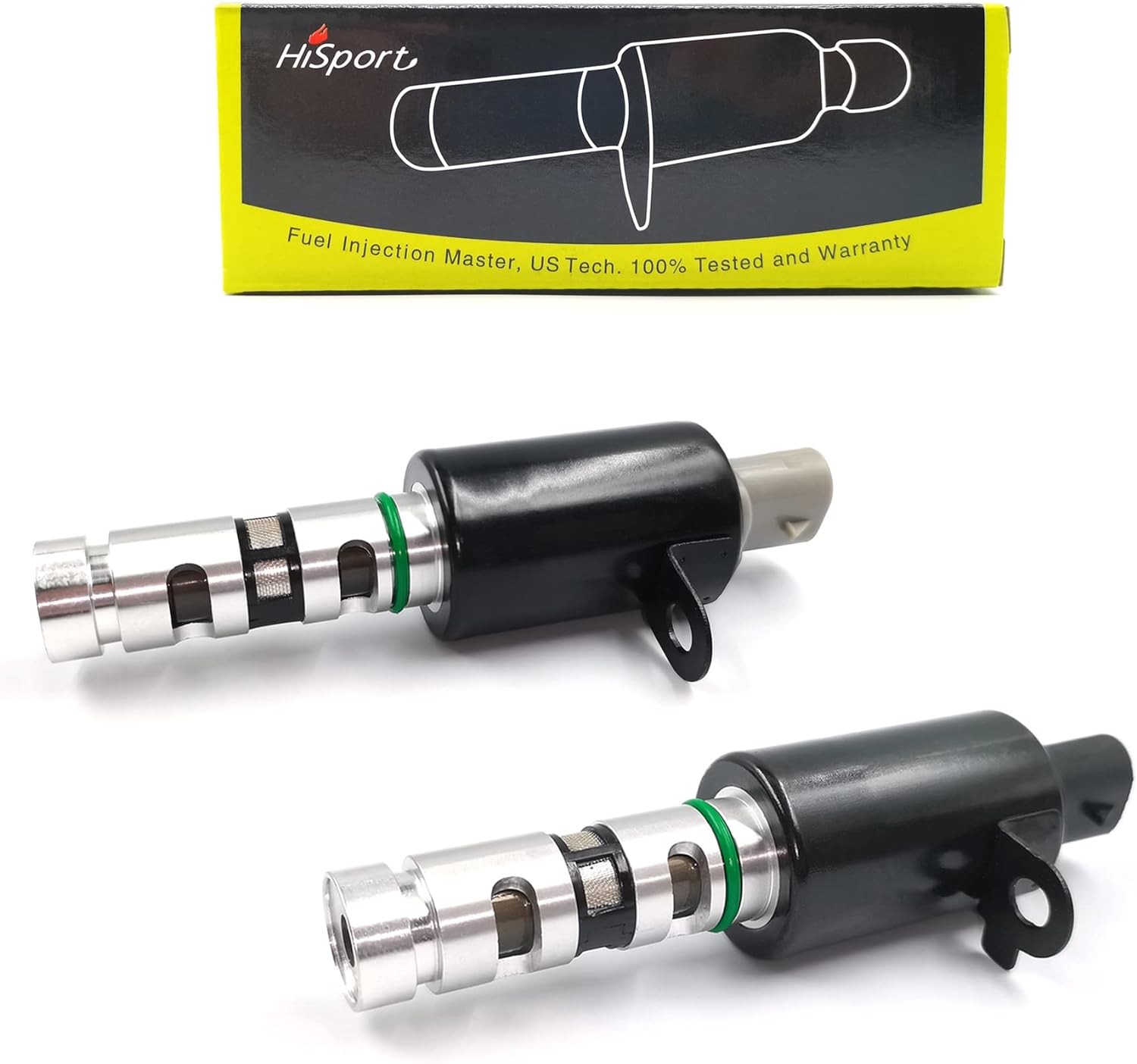 Oil Control Variable Valve Timing VVT Compatible with Azera,Entourage,Genesis,Genesis Coupe,Santa Fe,Sonata,Veracruz Replace 24355-3C200+24355-3C100