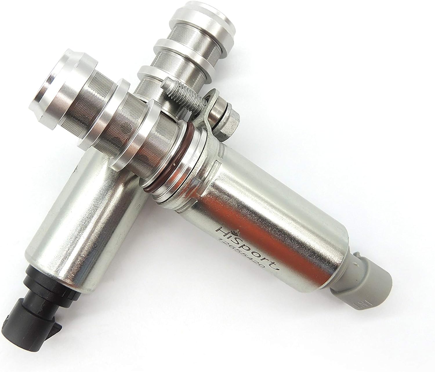 HiSport VVT Intake, Exhaust Camshaft Position Actuator Solenoid Valve- 12655421, 12655420 Compatible for Engine 2.0L/2.2L/2.4L, Replacement for Chevy Cobalt,Malibu, HHR,Buick Verano and More