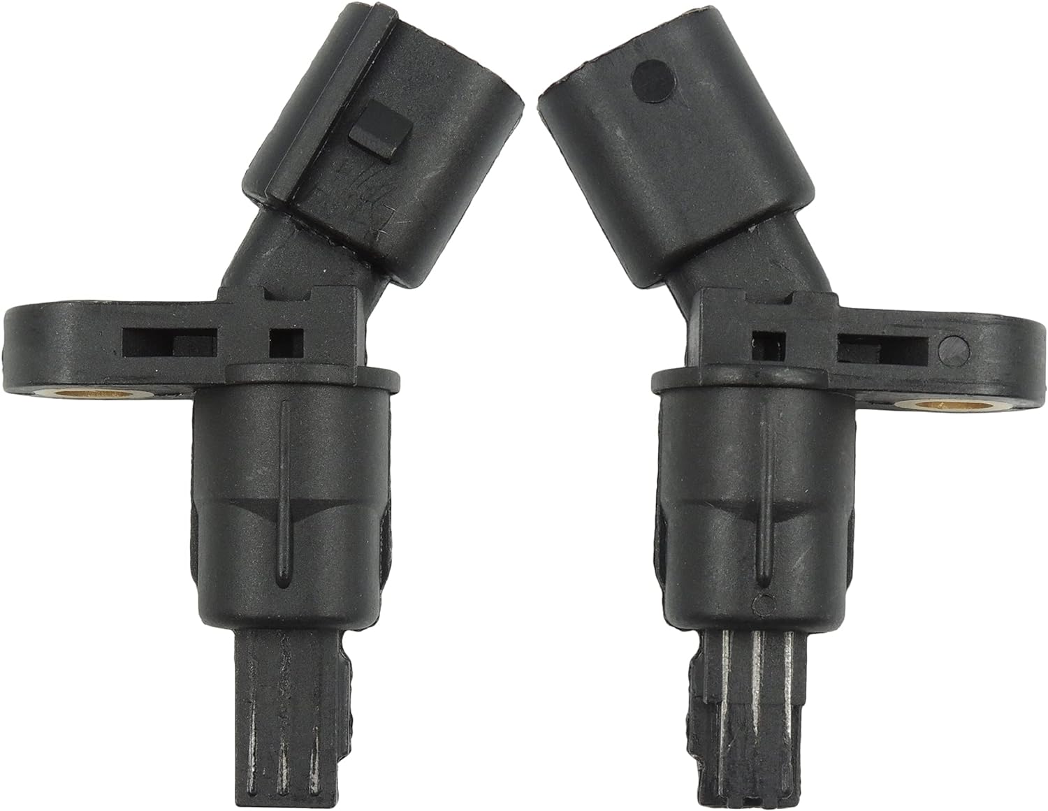 HiSport 2pcs ABS Wheel Speed Sensor - Rear Left & Right Location, Replaces 1J0927807B 5S10500 2ABS0003 0986594004 0844002 ABS196 ABS1403 ALS522 970265