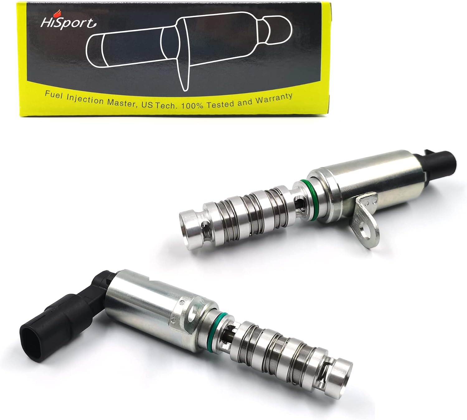 Oil Control Variable Valve Timing VVT Compatible with Elantra,Kona,Sonata,Tucson,Veloster Replace 24375-2E100+24355-2E100
