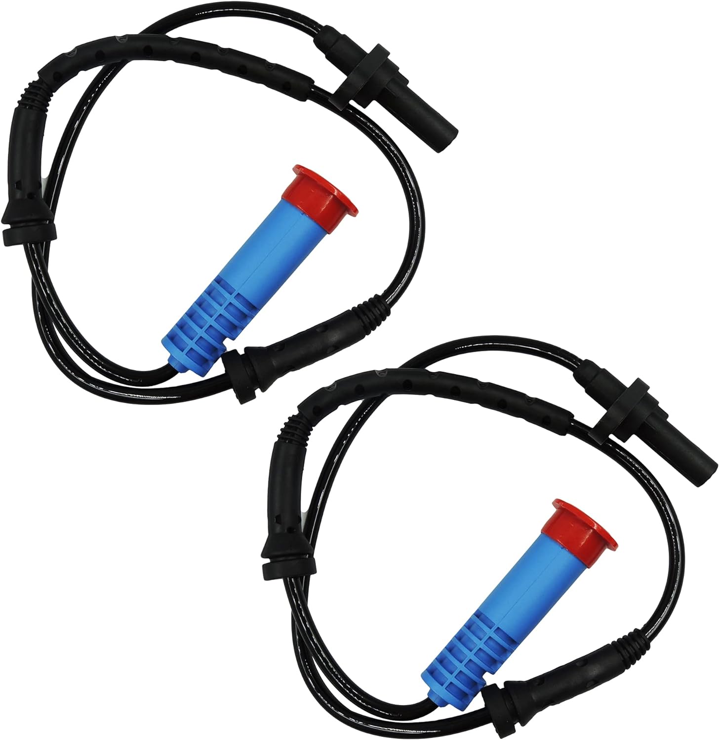 HiSport 2PCS ABS Wheel Speed Sensor - Front Left & Right Location, Replaces 5S10521 34526764858 0265007669 ALS1830