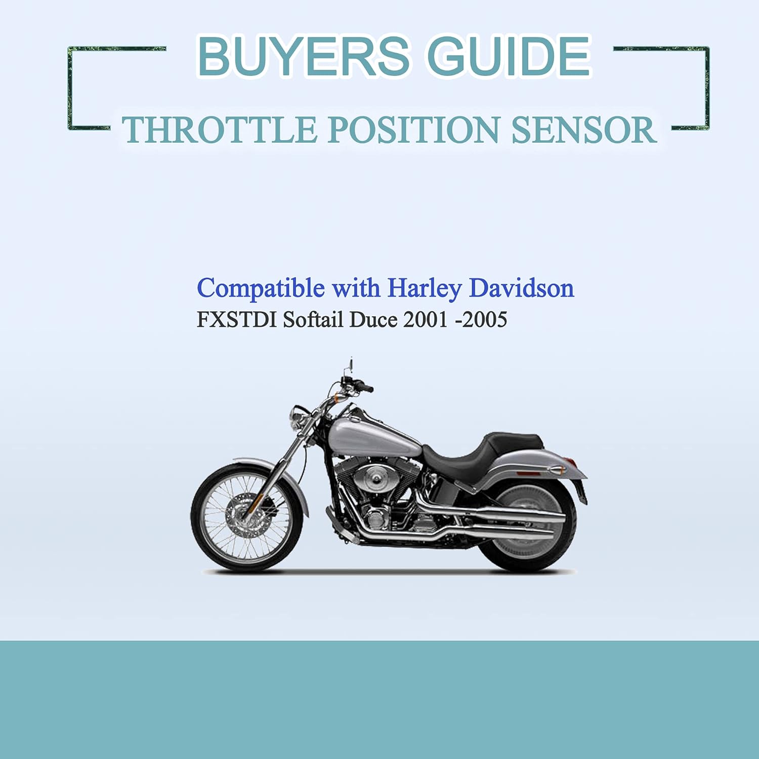MC1414 Throttle Position Sensor(TPS)Compatible with 2001-2005 Harley Davidson FXSTDI Softail Duce - HiSport