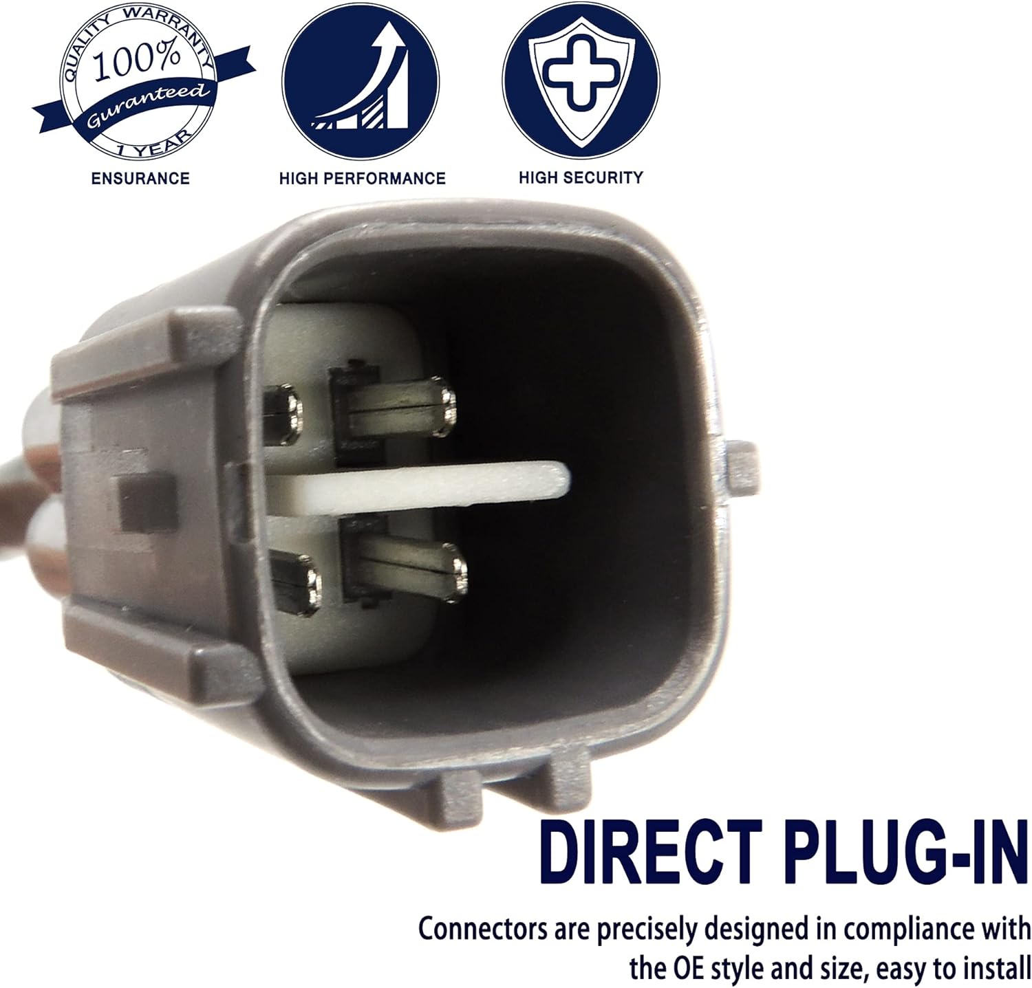 HiSport Oxygen Sensor 250-54002 Replacement - 4-Wire Direct Fit, Heated O2 Sensor Upstream Located, Replaces 25054002, 234-9010 1 Pack