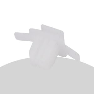 HiSport 30Pcs Molding White Nylon Clip Fender Retainer - Compatible with Honda CR-V Element Replaces 91513-SMG-E11