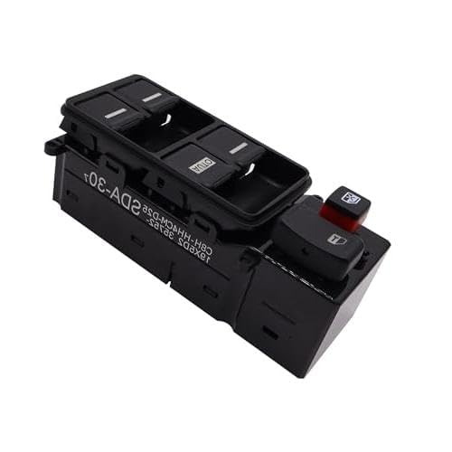HiSport 35750-SDA-H12 Power Window Switch Front Driver Side Control Switch Compatible with Honda Odyssey 2005 2006 2007 2008 2009 2010