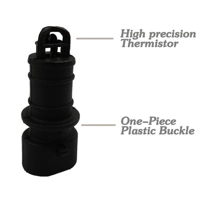 HiSport Intake Air Charge Temperature Sensor 12160244 - Compatible with Acura Buick Cadillac Chevrolet Gmc Honda Isuzu Oldsmobile Pontiac Saturn 1991-2005 - Replaces 25037352