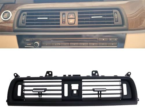 HiSport Front Air Grille AC Vent Dashboard Cover - Compatible with BMW F10 F11 520 523 525 528 530 535 2010-2016 - Dashboard Center Air Conditioning Grilles Replace 64229166885