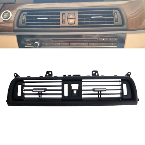 HiSport 64229166885 Front Air Grille AC Vent Dashboard Cover - Compatible with BMW F10 F11 520 523 525 528 530 535 2010-2016 - Dashboard Center Air Conditioning Grilles