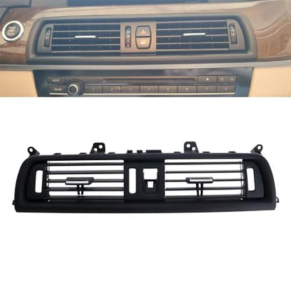 HiSport 64229166885 Front Air Grille AC Vent Dashboard Cover - Compatible with BMW F10 F11 520 523 525 528 530 535 2010-2016 - Dashboard Center Air Conditioning Grilles