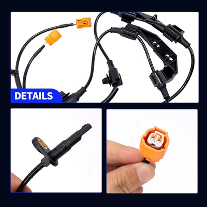 HiSport ABS Left Right Rear Wheel Speed Sensor 57470SCVA00 57470SCVA01 ALS1033 ALS1081 Compatible with Honda Element DX 2003-2004,EX2003-2011,LX 2004-2011,SC 2007-2010