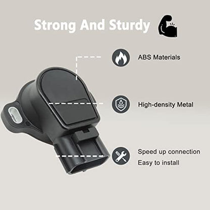 HiSport 8945230150 Throttle Position Sensor - Compatible with Lexus ES300 GS300 GS430 IS300 LS430 LX470 SC300 SC400 SC430 Toyota Camry Prius 1998-2005 - Replace 8945230140 1985003240