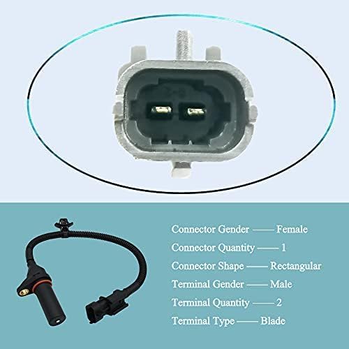 HiSport 39180-2B000 Crankshaft Position Sensor Compatible with Hyundai Accent 2012-2015, Elantra 2011-2015, Elantra GT 2014-2015, Tucson 2014-2015, Veloster 2012-2015, Kia Forte 2014-2015, Rio, Soul