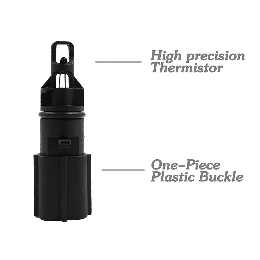 HiSport Air Charge Temperature Sensor 56028364AA - Compatible with Chrysler Aspen Sebring Dodge Avenger Akota Durango Journey Ram Jeep Mitsubishi Ram - Replaces SU3259