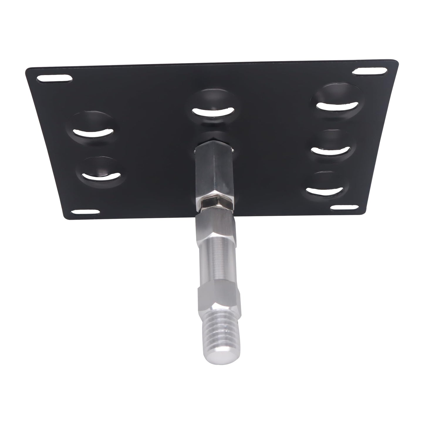 HiSport License Plate Holder Front Bumper Compatible with BMW F30 Sedan/F31 Wagon 3 Series F32 F33 F36 4 Series F10 F11 G30 G31 5 Series E84 X1, No Drill Relocator Hole Adapter Support Holder