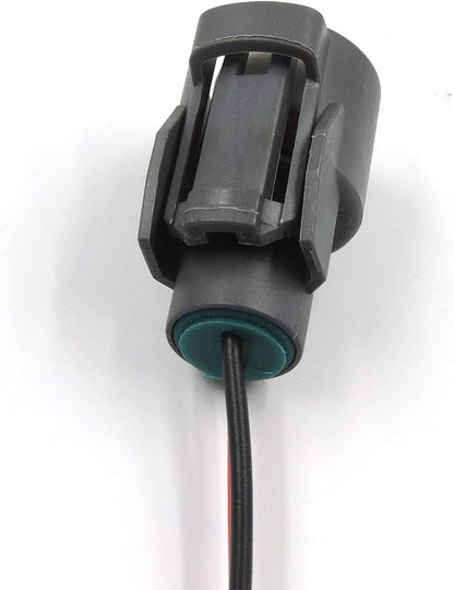 HiSport Coolant Temperature Sensor Plug Pigtail Connector - Compatible with Honda Civic Integra B/D/H/F Engines VTEC 6.7" Long 2pcs