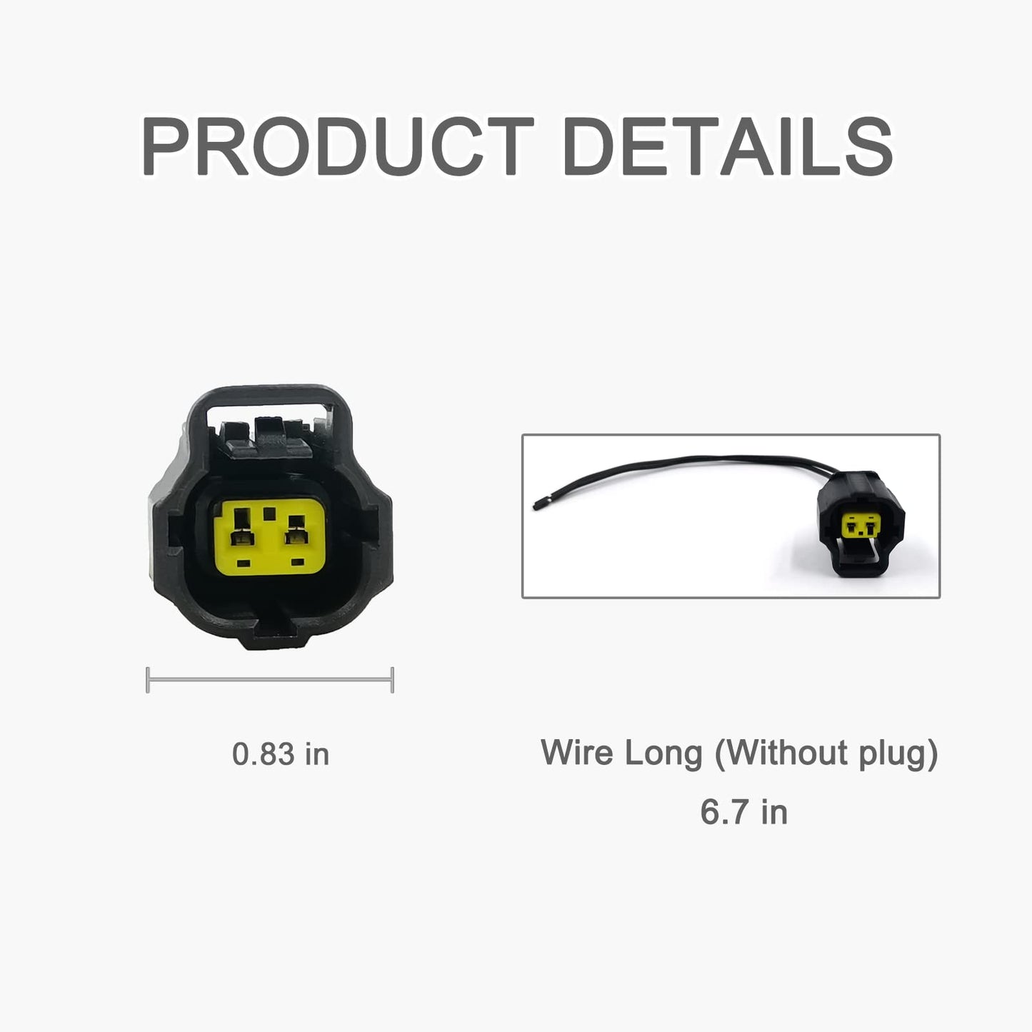 HiSport Idle Air Control Valve Connector 645-211 Compatible with Ford,Lincoln,Mercury, International