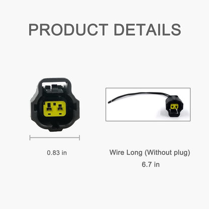 HiSport Idle Air Control Valve Connector 645-211 Compatible with Ford,Lincoln,Mercury, International