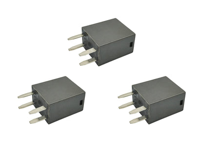12V 10A 4P Air Conditioning Compressor Relays(Multi-Purpose Relay) 12088567 - Compatible with Buick,Cadillac,Chevrolet,GMC,Hummer More - HiSport 3 Pack