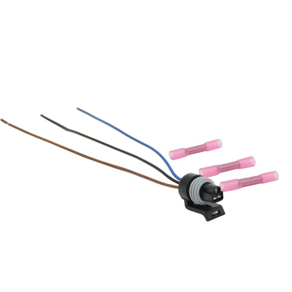 HiSport Oil Pressure/Throttle Position/Fuel Injection Pressure Sensor A/C Refrigerant Pressure Switch Connector Pigtail 5C3Z-12224-A 1832022C92 Compatible with Ford - 3 Way Butt Plug