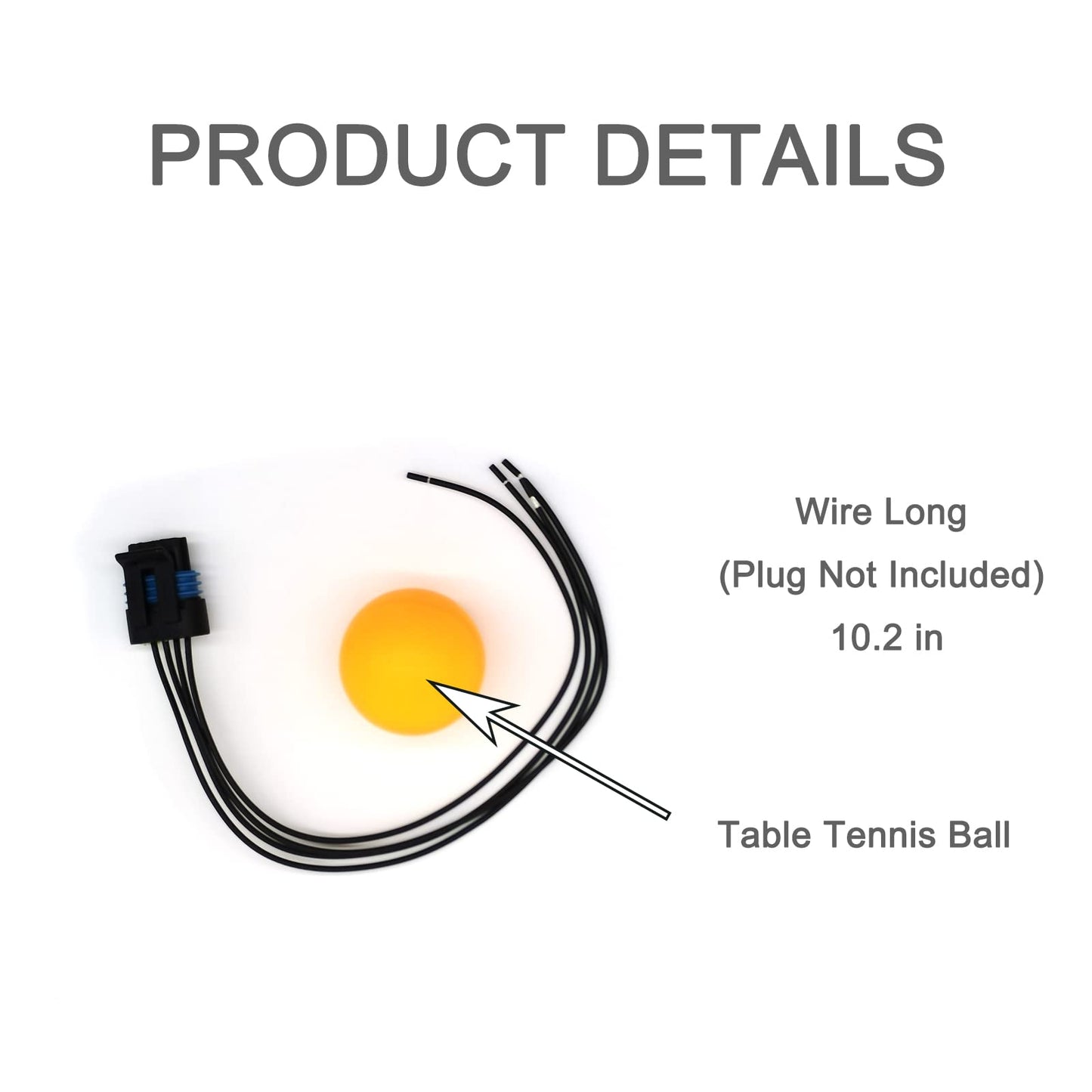 HiSport Idle Air Control Valve Connector Compatible with Buick,Chevrolet Lumina, Oldsmobile, Oldsmobile Cutlass, Pontiac, Pontiac Trans Replace S-551