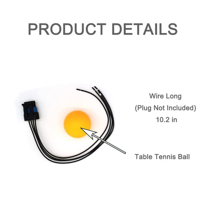 HiSport Idle Air Control Valve Connector Compatible with Buick,Chevrolet Lumina, Oldsmobile, Oldsmobile Cutlass, Pontiac, Pontiac Trans Replace S-551