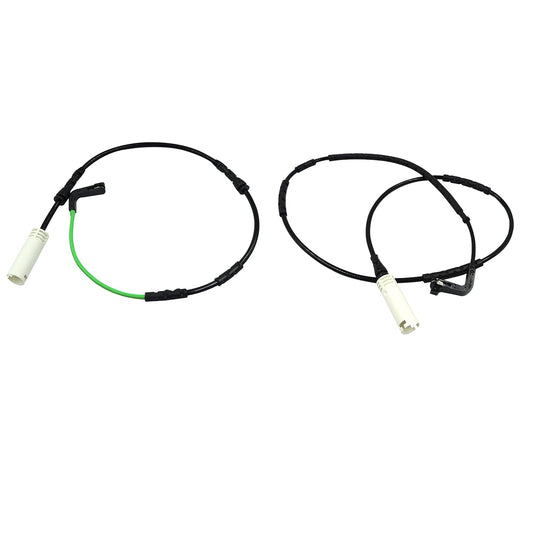 HiSport Front and Rear Brake Pad Wear Sensor 34356789440 + 34356789445 Compatible with BMW E81 E87 E82 E88 E90 E91 E92 E93 (2 Sets/2 PCS)