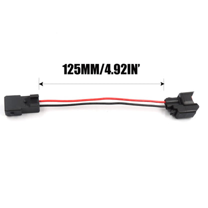 HiSport Injector Adaptors Plugs Connectors EV6 to EV1 Harness PnP Adapter Wiring Harness for Fuel Injector adapter 4Pcs