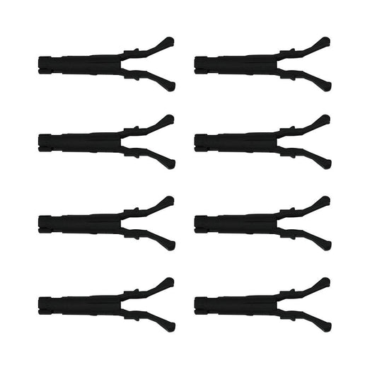 HiSport Retaining Clips Kit Replacement for Vortec Fuel Injector Compatible with Chevrolet GMC 4.3L 5.0L 5.7L (8 pcs/set)