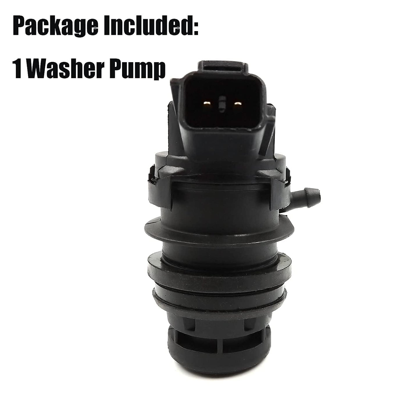HiSport Front Windshield Washer Pump 11-612 Wiper Washer Fluid Pump is Compatible with Toyota 4Runner 2003-2019 Avalon Hybrid 2013-2019 Camry 2007-2017 Mirai 2016-2019 RAV4 2006-2014 Yaris iA 2018