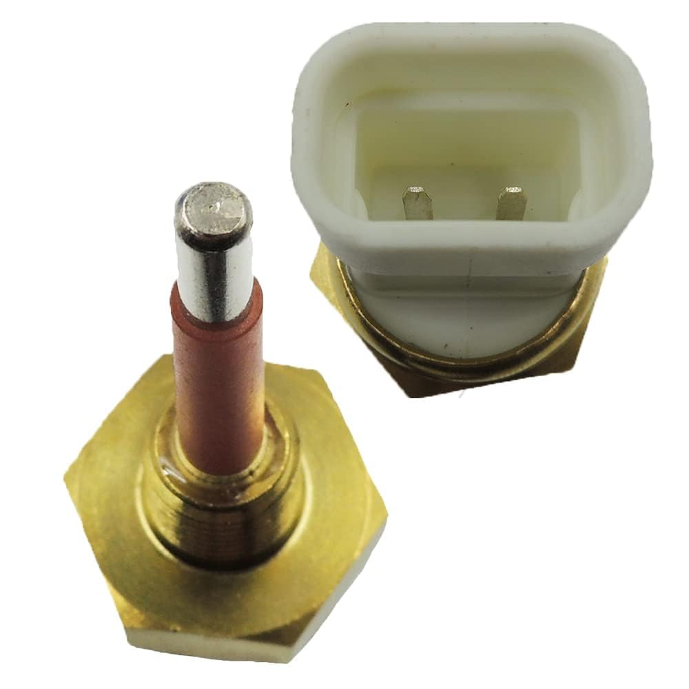 HiSport Low Coolant Level Sensor 904-7252 - Compatible with Detroit Freightliner Cummins Series Trucks 3/8" O-Ring Thread-2 Pins - Replaces 23522855 23526907 650648