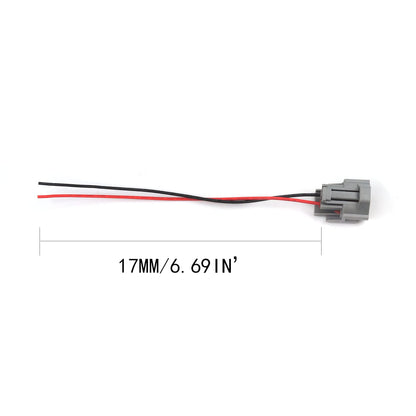 HiSport Fuel Injector Connector Harness Plug EV1 EV6 EV14 Compatible with Toyota (Pack of 6)