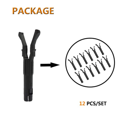 Hisport Retaining Clips Kit Replacement for Vortec Fuel Injector Compatible with Chevrolet GMC 4.3L 5.0L 5.7L £¨12 pcs/set)