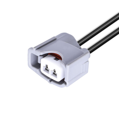 HiSport Fuel Injector Connectors 23250-22020 23250-22070 Socket Plugs with Pigtail Harness Wires EV1, EV6, EV14, Compatible with Toyota