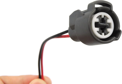 HiSport Coolant Temperature Sensor Plug Pigtail Connector - Compatible with Honda Civic Integra B/D/H/F Engines VTEC 6.7" Long 2pcs