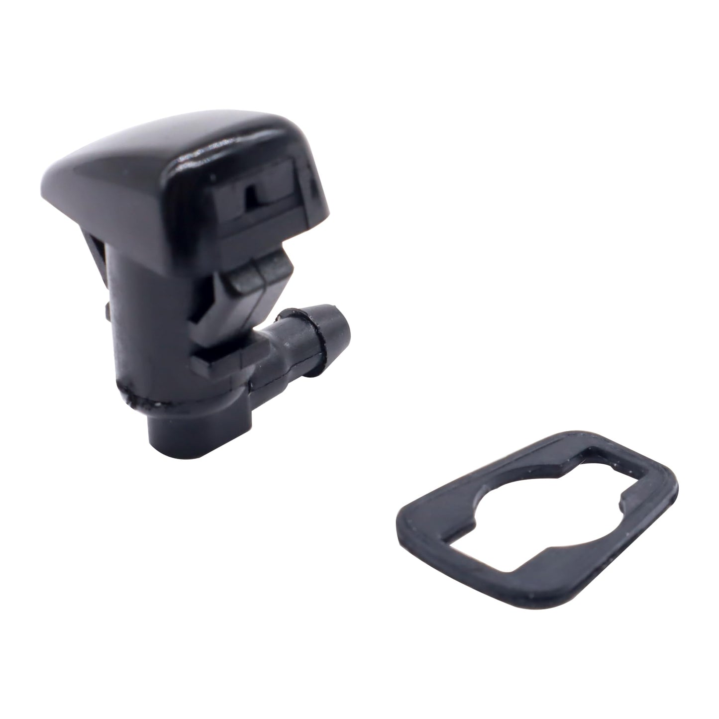 HiSport 8E5Z17603A Windshield Sprinkler Wiper Nozzle - Compatible with 2008-2012 Ford Fusion Compatible with 2008-2012 Lincoln MKZ Compatible with 2008-2011 Mercury Milan (Two Side)