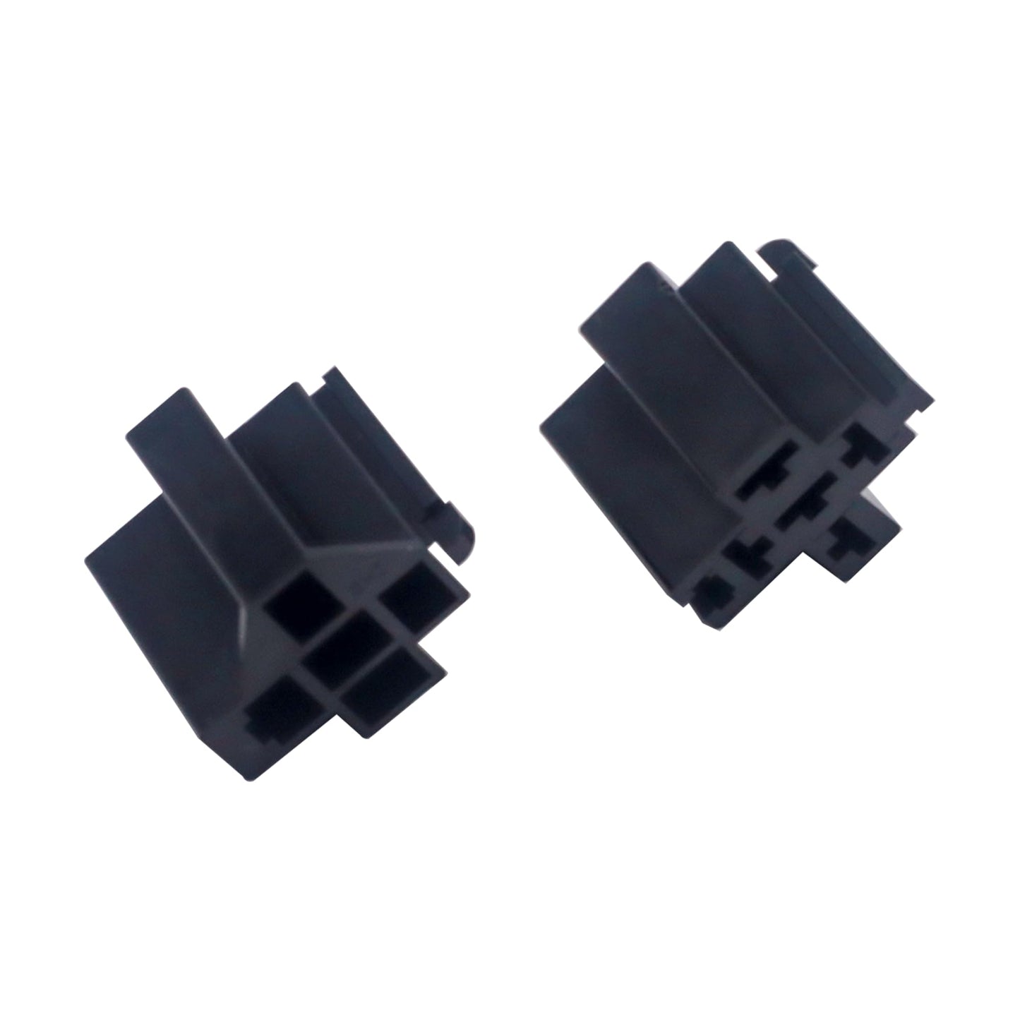 HiSport 5-Pin 12V 30A/40A Relay Connector with 6.3mm Terminals (5-Pack), Automotive Electrical Relay Socket Kit for Cars Trucks