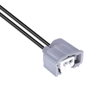 HiSport Fuel Injector Connectors 23250-22020 23250-22070 Socket Plugs with Pigtail Harness Wires EV1, EV6, EV14, Compatible with Toyota