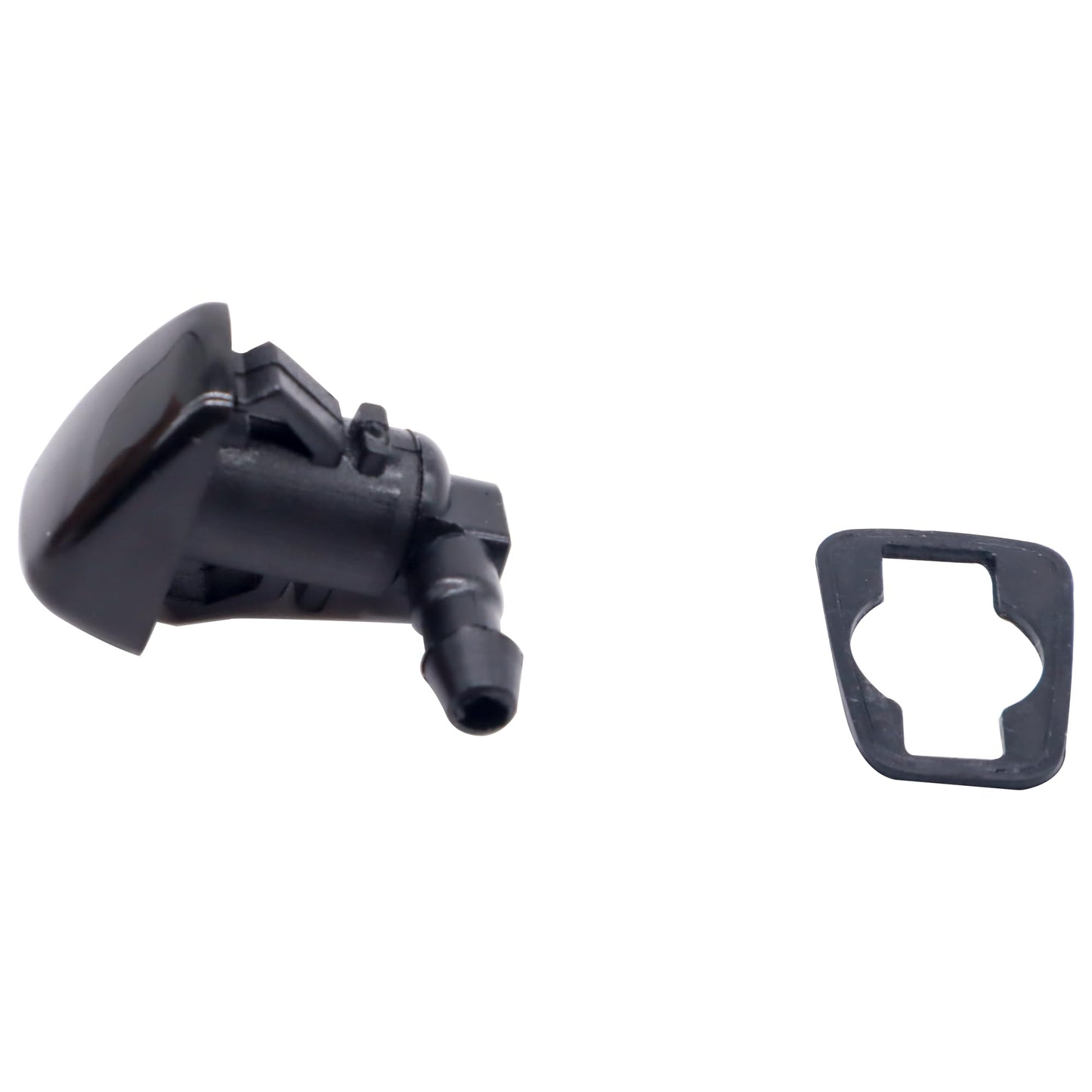 HiSport 8E5Z17603A Windshield Sprinkler Wiper Nozzle - Compatible with 2008-2012 Ford Fusion Compatible with 2008-2012 Lincoln MKZ Compatible with 2008-2011 Mercury Milan (Two Side)