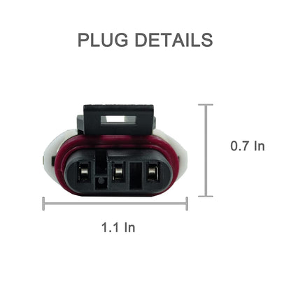 HiSport Camshaft Position Speed Map Ignition Coil Others Position Sensor Connector Pigtail 88986451 12085495 for GM