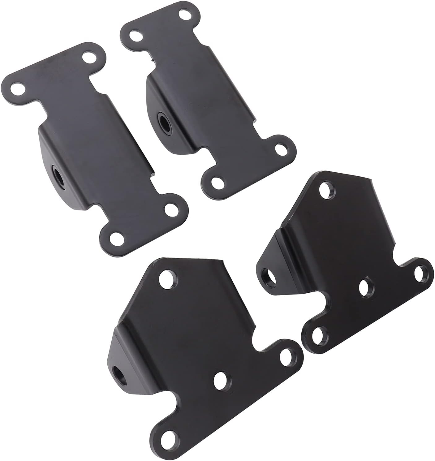 HiSport Steel Motor Mounts Chassis Mounts Kit Fit for Chevy Frame Small Block Engine Replace for 3990914