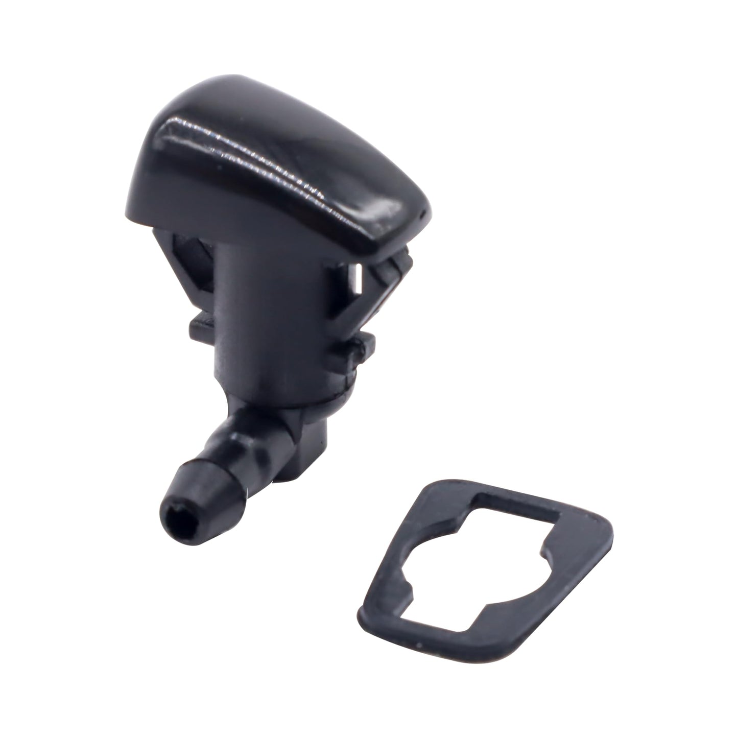 HiSport 8E5Z17603A Windshield Sprinkler Wiper Nozzle - Compatible with 2008-2012 Ford Fusion Compatible with 2008-2012 Lincoln MKZ Compatible with 2008-2011 Mercury Milan (Two Side)