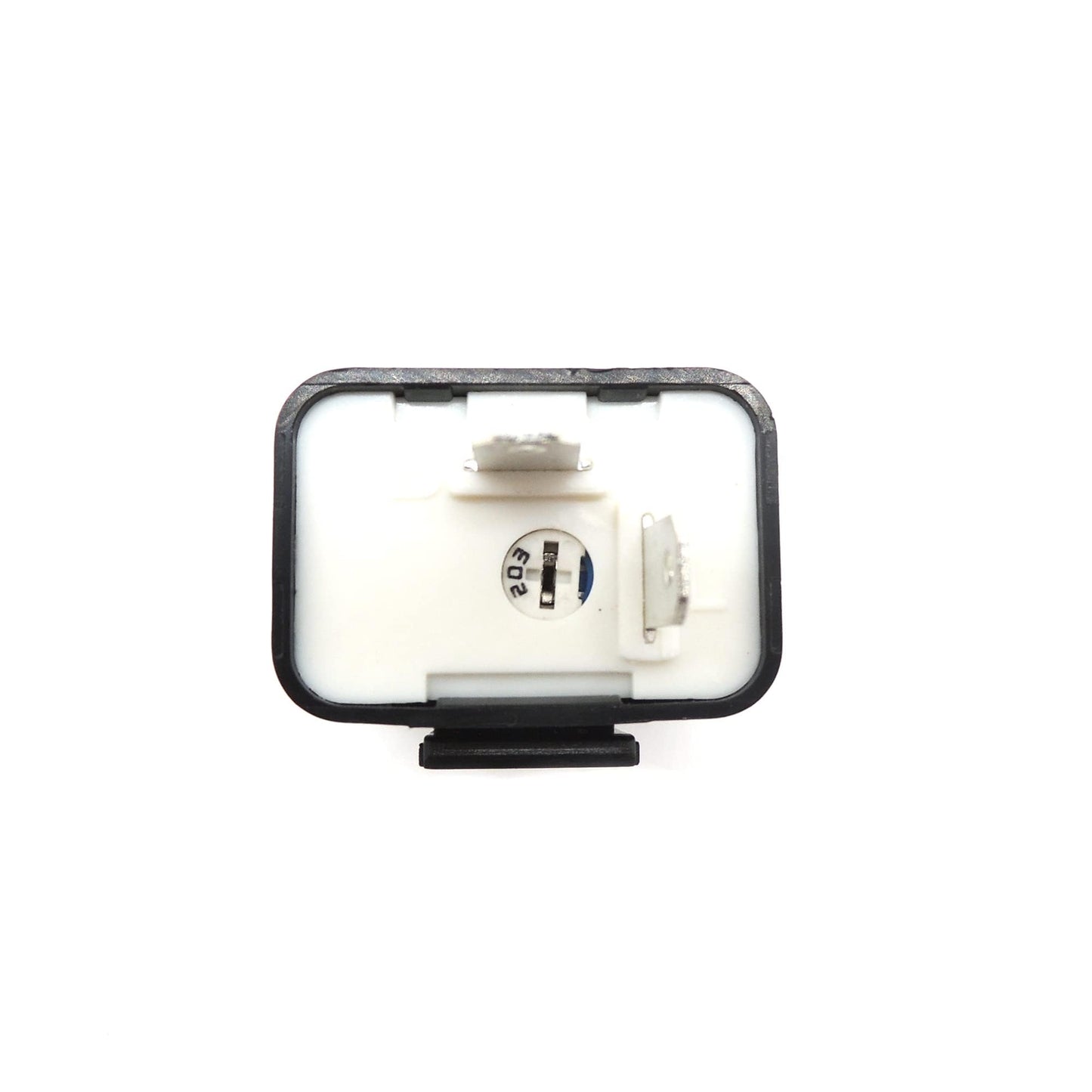 HiSport 12V 2 PIN Adjustable Waterproof Electronic Hazard Warn Flasher Relay Fix for LED Turn Signal Light Bulbs Replacement for Most Cars Motorcycles