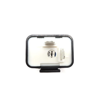 HiSport 12V 2 PIN Adjustable Waterproof Electronic Hazard Warn Flasher Relay Fix for LED Turn Signal Light Bulbs Replacement for Most Cars Motorcycles