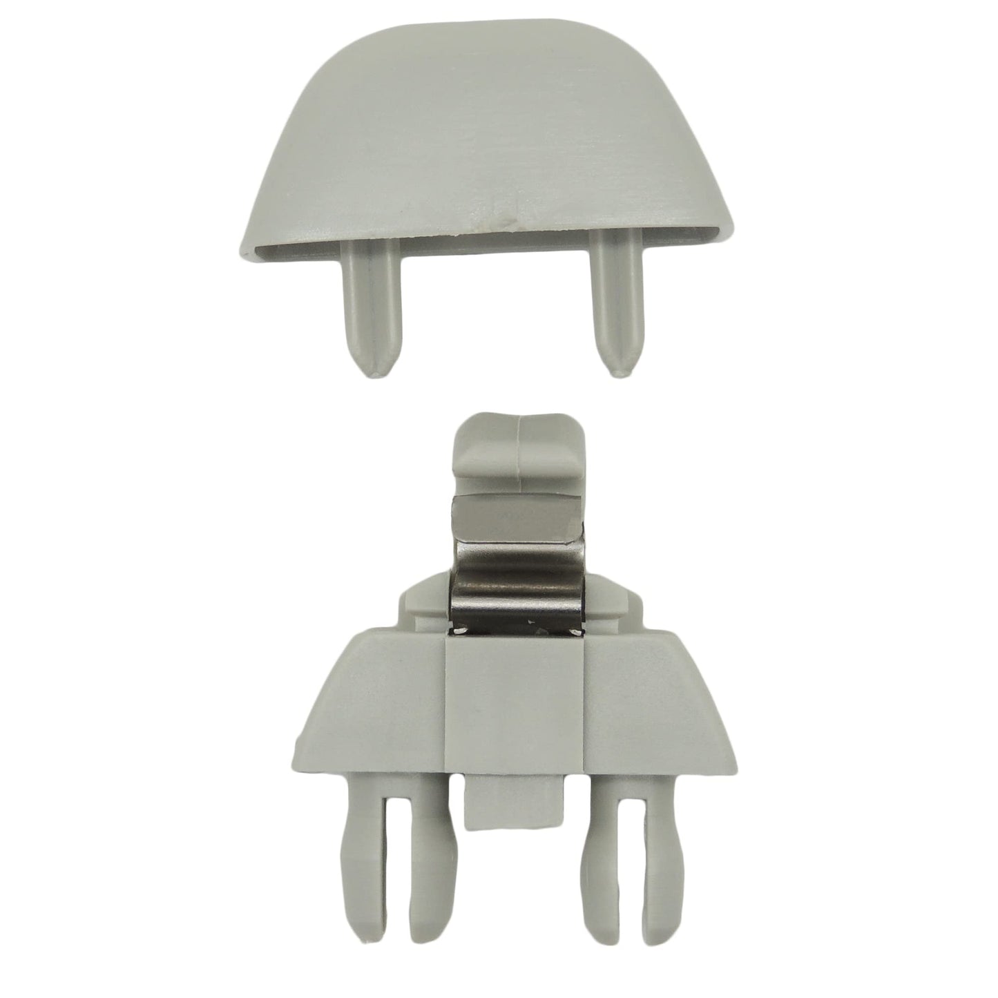 HiSport Interior Sun Visor Hook Clip Bracket Compatible with Audi A6 C6; Replacement for VW Passat B7 Polo, 2PCS